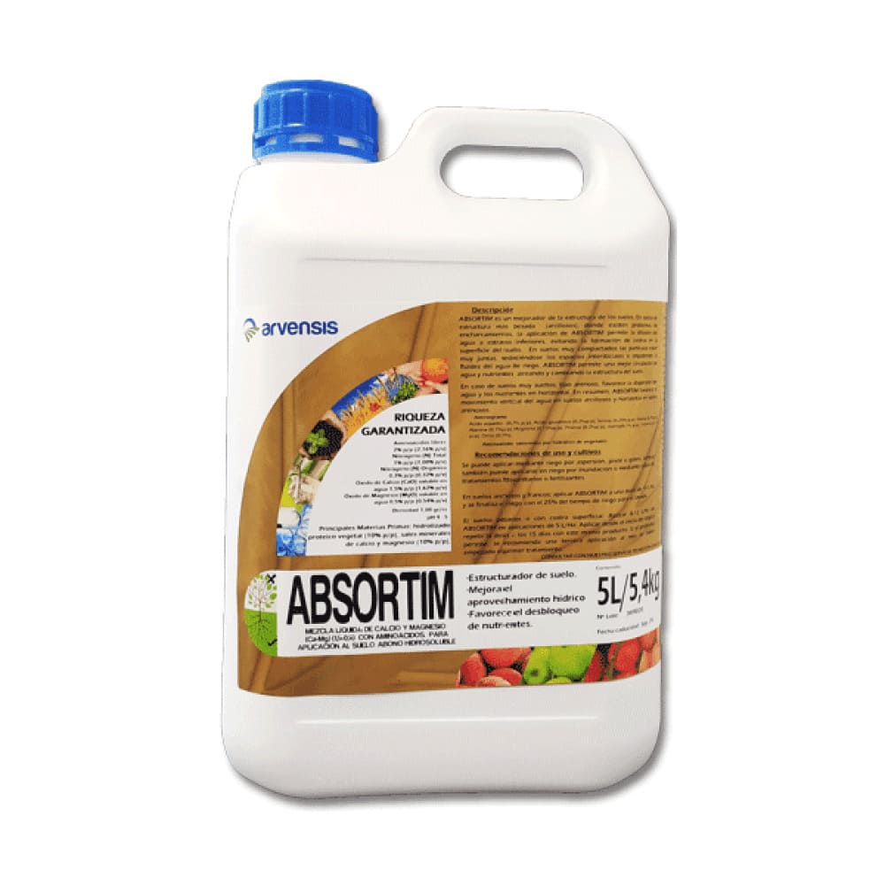 ABSORTIM es un potente estructurador de suelos